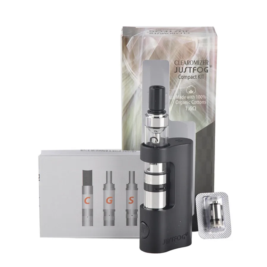 5 шт. компактный комплект JUSTFOG Q14 Vape Kit аккумулятор 900 мАч встроенный мини-бокс