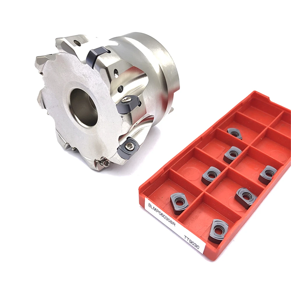BLMP0603R TT9030 вставка+ BLMP0603R63D22d50L8T карбидные вставки лезвие фрезерный станок BLMP0603R CNC инструмент ножевая пластина инструмент