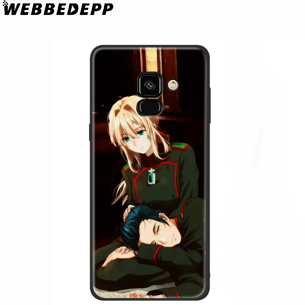 WEBBEDEPP Violet Evergarden Anime силиконовый чехол для Samsung Galaxy A3 A5 A6 A7 A8 A9 A10 A20 A30 A40 A50 A70 M10 M20 M30 |