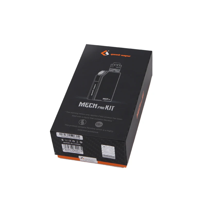 100% Оригинальные geekvape мех Pro комплект с 3 мл Медуза rdta Tank и Box mod Vape испаритель|mod vape|box