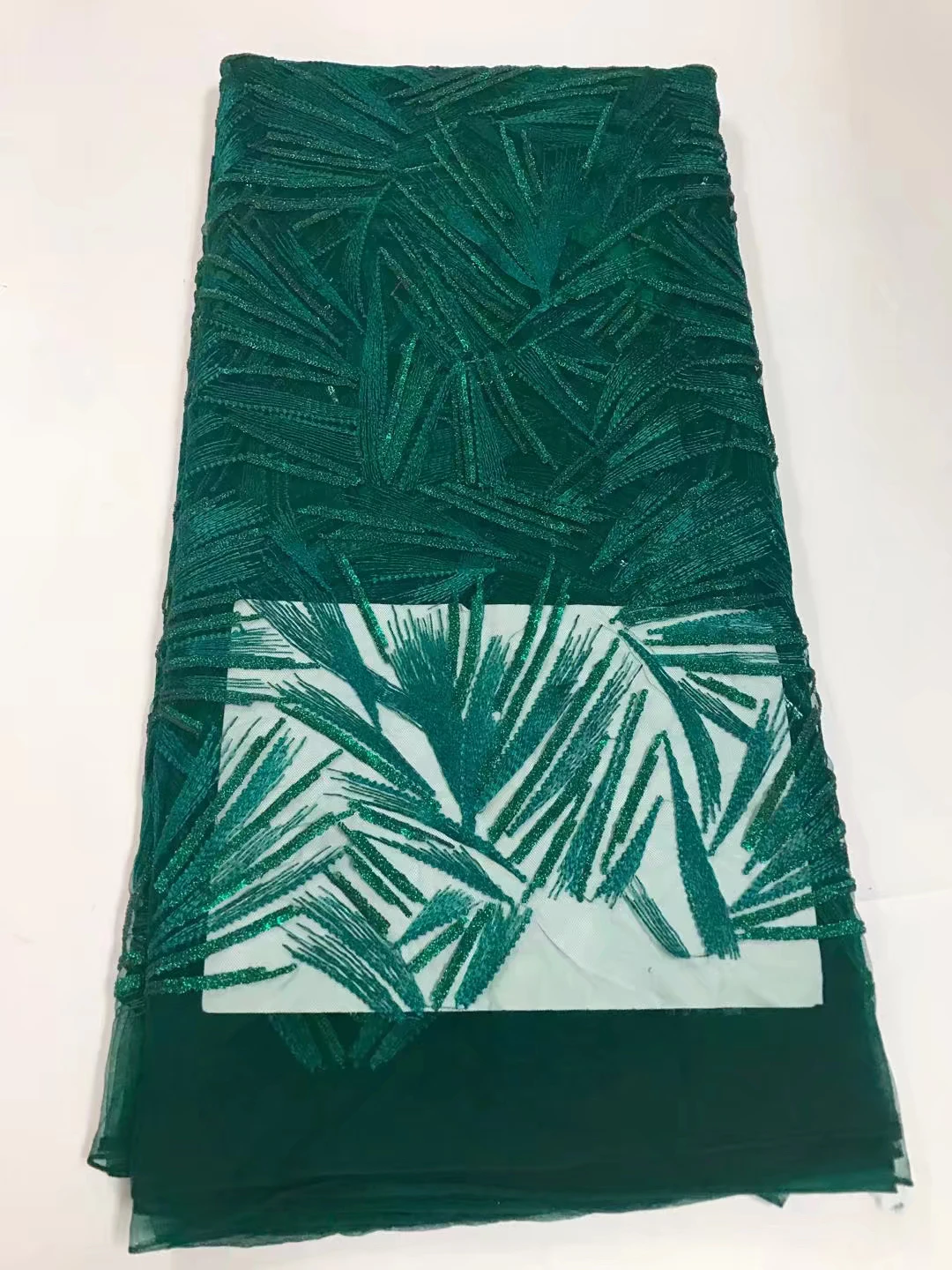 2018 Nigerian lace fabrics green color soft and comfortable dress embroidered French for wedding fabric | Дом и сад