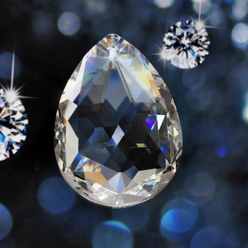 5 шт./пакет DIY люстра Стекло призмы запчасть для крепления к стене Красота