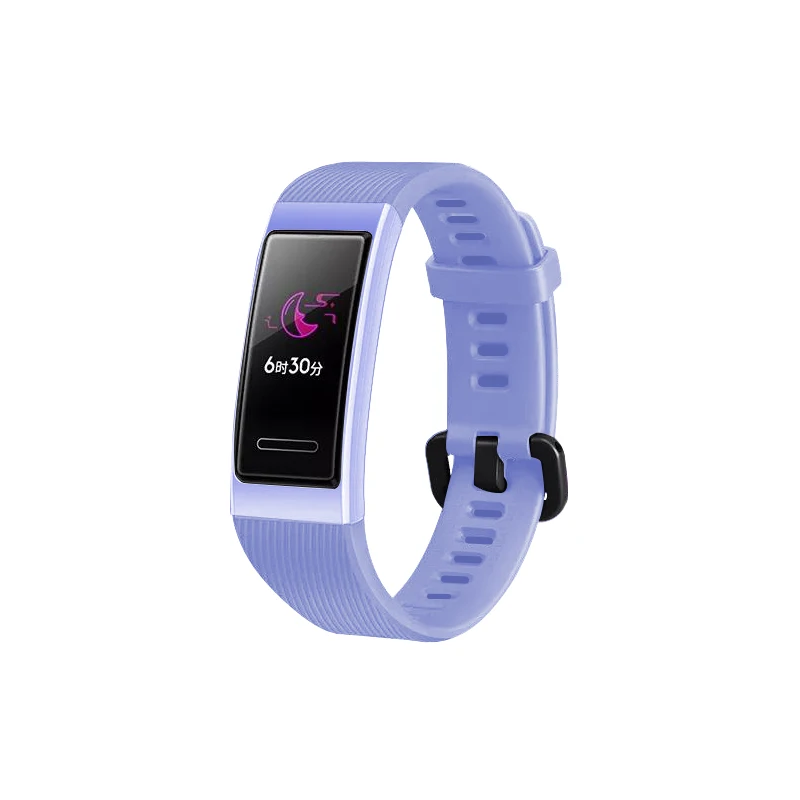 Сменный ремешок на запястье для huawei Band 3/3 pro, силиконовый ремешок для часов, сменный умный Браслет, аксессуар для huawei Band 3 pro - Цвет: Aurora blue style2
