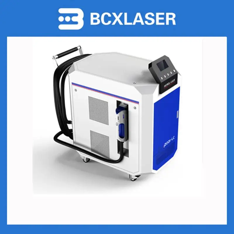 Wuhan hot sale 50W fiber laser cleaninng machine for rust removal with cheap price