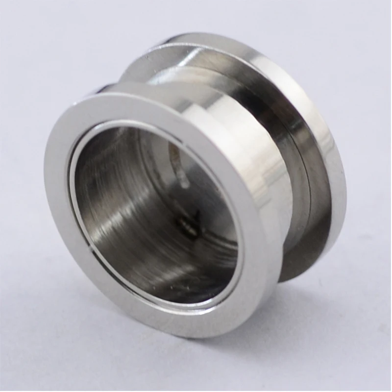 2 шт./лот затычки для ушей со смайликом из нержавеющей стали туннели плоти модные