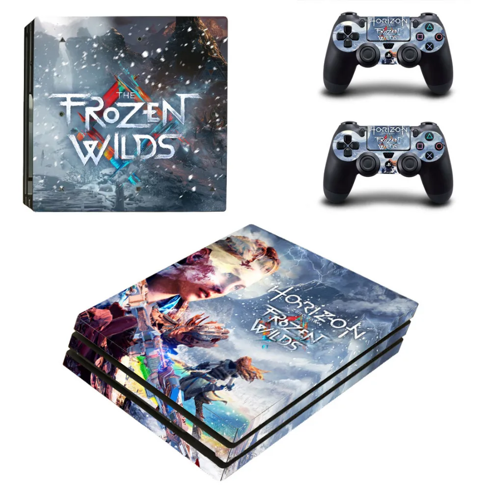 Horizon Zero Dawn Замороженные дикий PS4 Pro кожи Стикеры наклейка для Игровые приставки 4