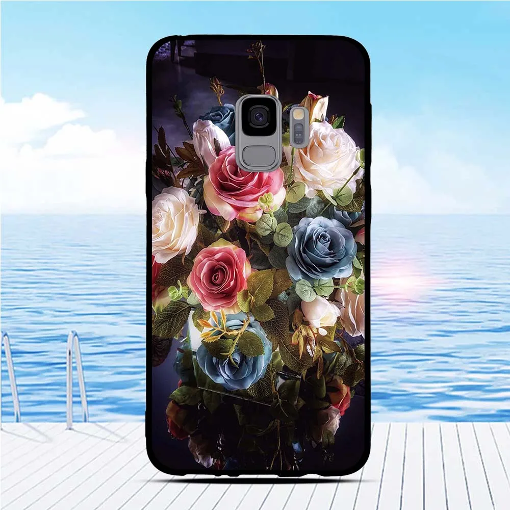 Чехол для Samsung Galaxy S9 чехол из ТПУ с рисунком G960 силиконовые Мультяшные Чехлы
