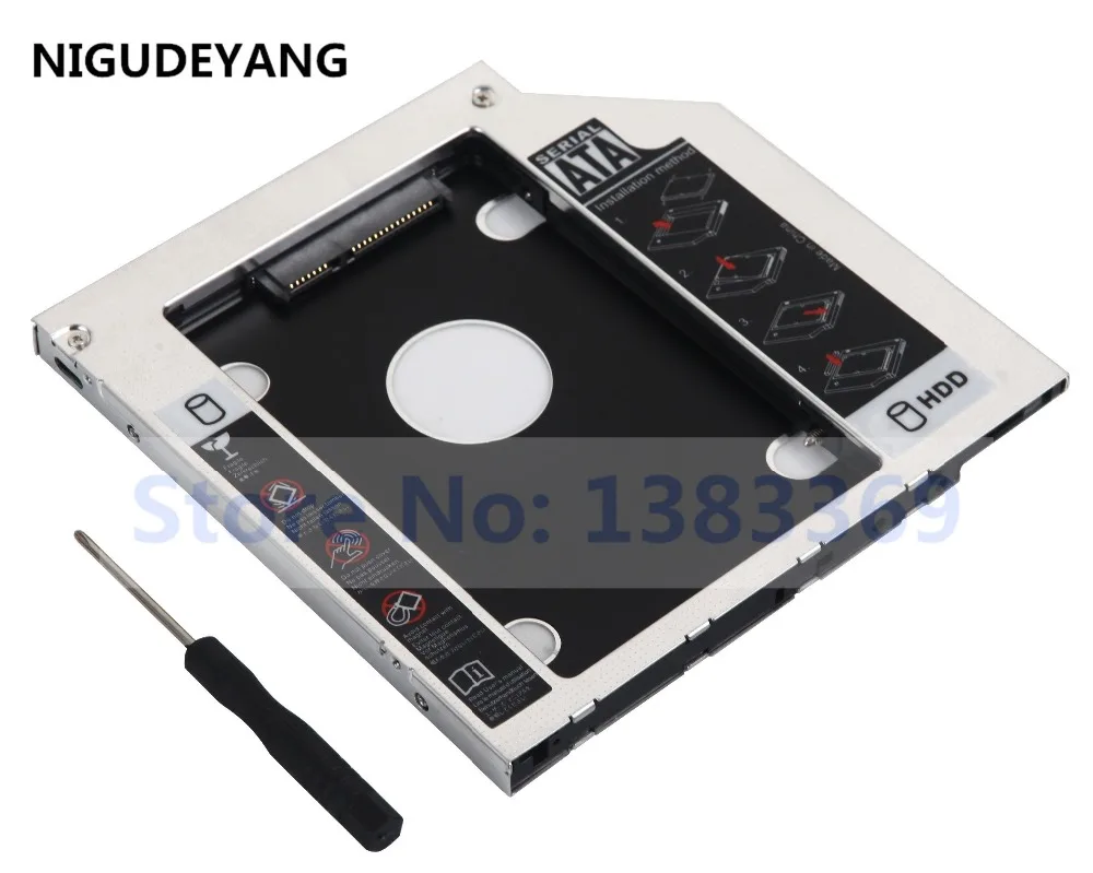 NIGUDEYANG 2nd HDD SSD жесткий диск Caddy адаптер для Dell 3541 3542 3543 3545 DU 8A5LH|Корпус жесткого