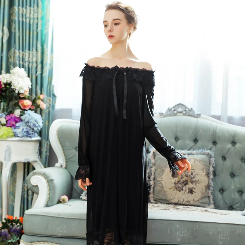 Женский банный халат ночная рубашка с вырезом лодочкой для медового месяца в