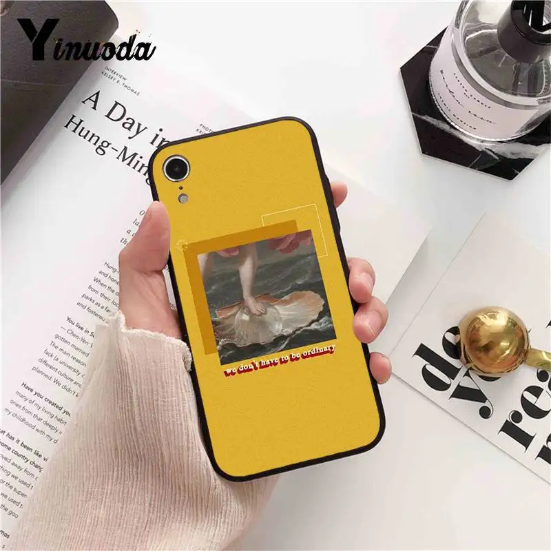 Чехол для телефона Yinuoda с рисунком Дэвида Ван Гога Моны Лизы iPhone 8 7 6 6S 6Plus X XS MAX 5 5S SE