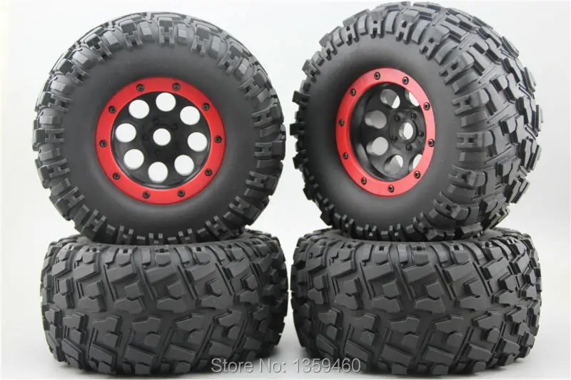 Набор шин для HPI Traxxas комплект из 4 шт. радиоуправляемых 1/8 с большим наружным
