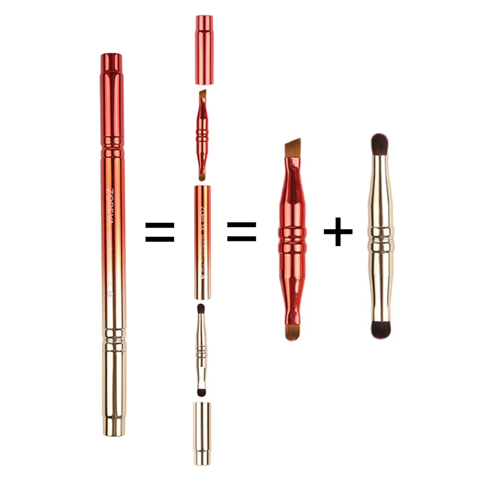 4 головки гладких теней для век косметический инструмент портативная Выдвижная