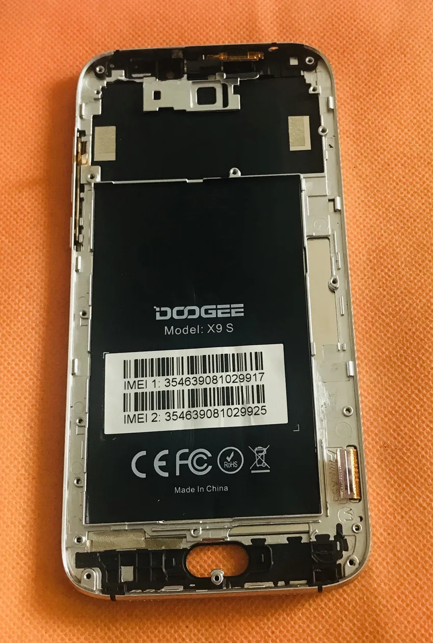 Используется оригинальный ЖК-дисплей экран + сенсорный рамка для DOOGEE X9 S X9S