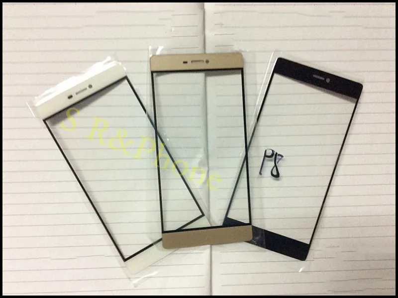 10 Шт./лот Новый Передняя Панель Сенсорный Экран Digitizer Стекло для Huawei P6 P7 P8 P9 P8max