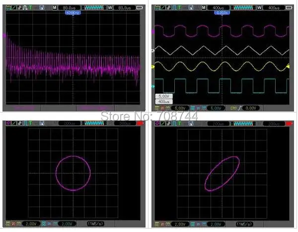 Цифровой Ручной осциллограф Hantek DSO1102B/мультиметр 100 МГц 1GSa/s|handheld oscilloscope|digital handheld