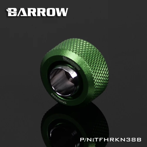 Green Курган TFHRKN38B, 3/" ID* 1/2" OD 10x13 мм Мягкая трубка фитинги, G1/" фитинги для мягких труб - Цвет лезвия: Green