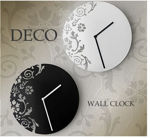 Настенные часы лаконичные дизайнерские Reloj De Pared Horloge акриловые зеркальные