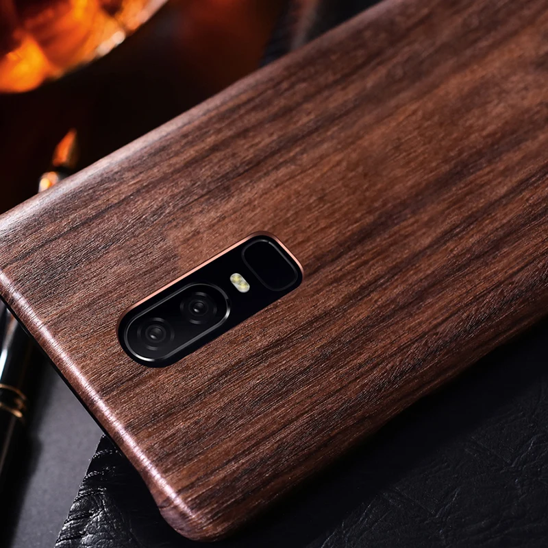 Натуральный Деревянный чехол для телефона для OnePlus 6T 6, чехол, бамбук/орех/палисандр/Черное ледяное дерево/оболочка(настоящее дерево) OnePlus6T 1+ 6T 6