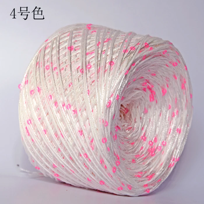 Новинка 250 г уникальный мерсеризованный хлопок с блестящей нитью skein Crafts толстая пряжа для вязания швейной нити, X3053