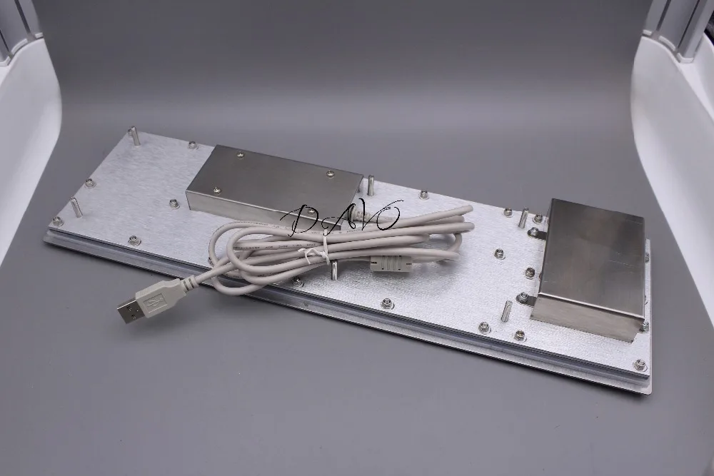 Metal touchpad Keypad Touch the keyboard Kiosk Metal Keypad terminal keyboard Conductive Rubber Keypad Spanish Keyboard