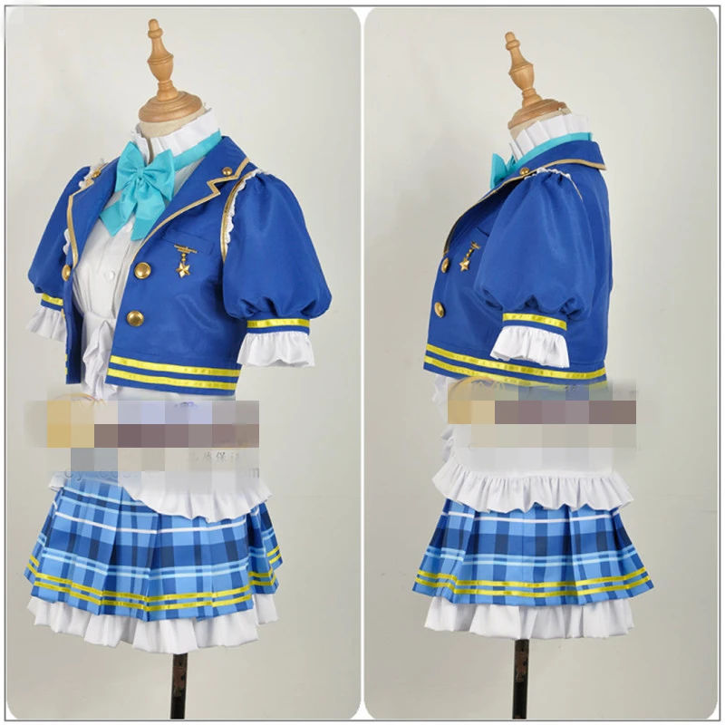 

Anime Cosplay Costume lovelive Sunshine Aqours Kanan Matsuura Dress Singing Dress Women Dress Short Dress Z