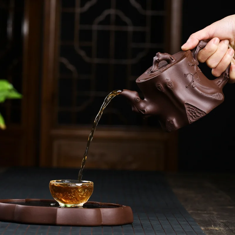 Оптовая продажа изготовление на заказ фиолетовый глина большой цветок сливы