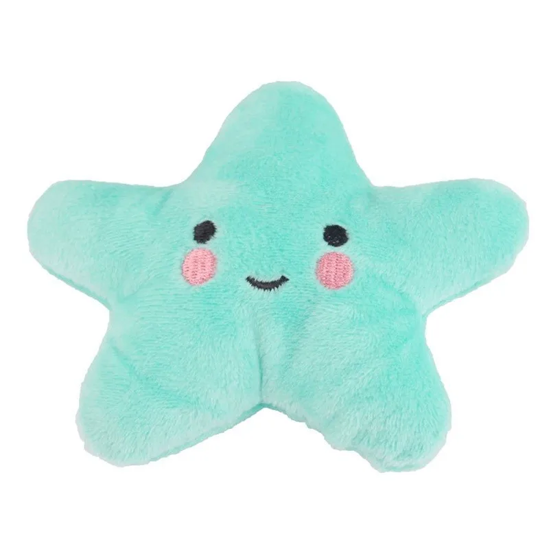 

Cute Pet Dog Toys Starfish Squeak Animals Sound Pet Plush Chew Interactive Toy Pet Supplies For Pet Toys