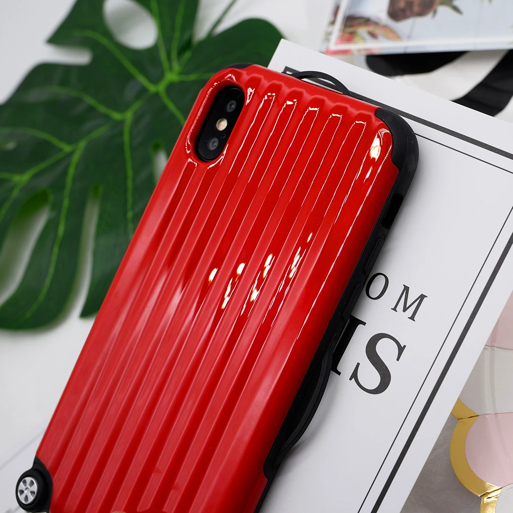 Kingmas Модный чехол для мобильного телефона с рисунком из мультфильма iPhone X 6 6S 7 8 Plus |