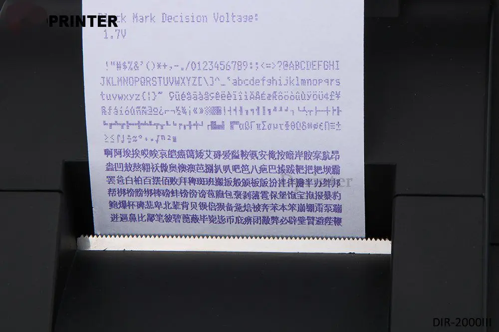 Черный Настольный матричный чековый принтер ширина бумаги 76 мм последовательный