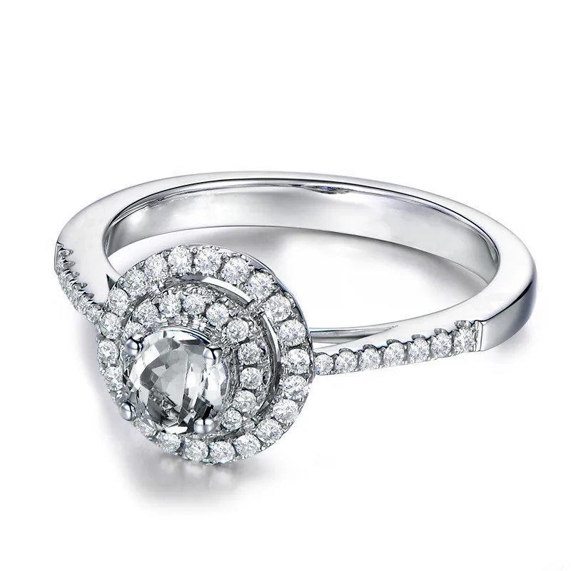 Женское Обручальное Кольцо LESF обручальное кольцо из стерлингового серебра 925