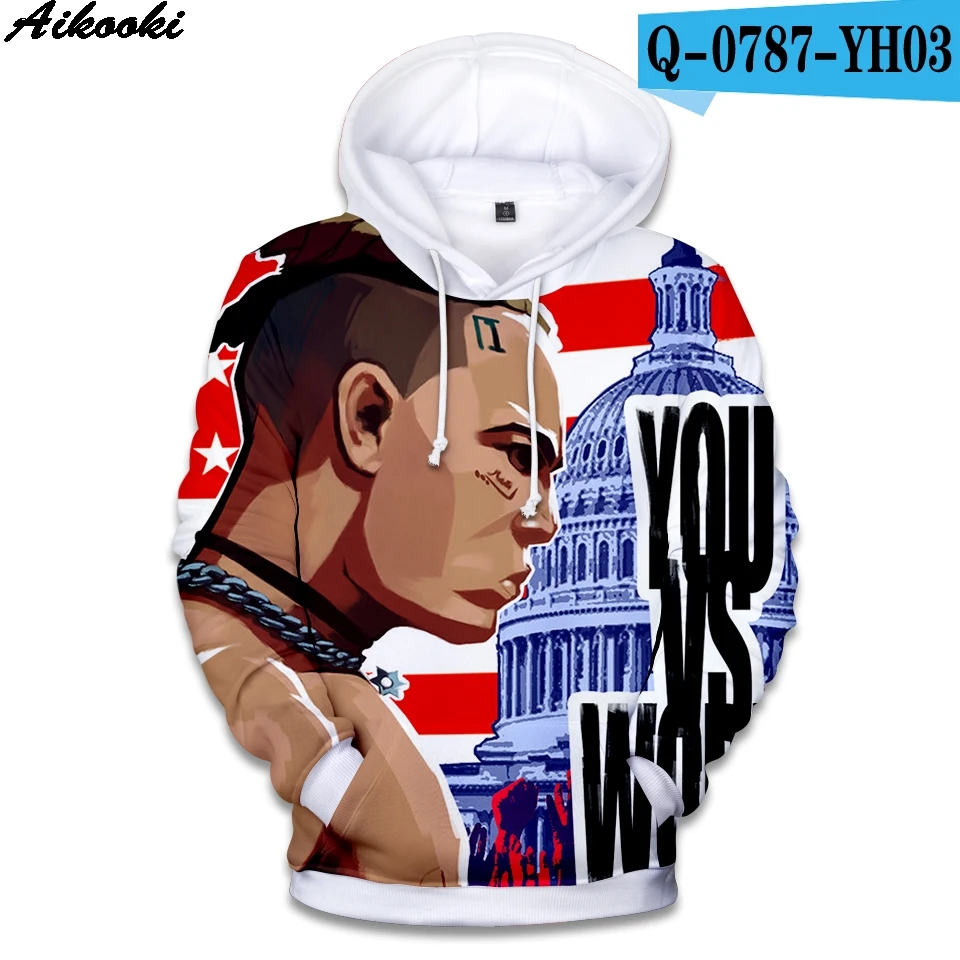 Бежевый Aikooki, модные мужские/женские толстовки с капюшоном, 3D, xxxtentacion, мужские новые толстовки с 3D принтом, xxxtentacion, зимние толстовки, одежда - Цвет: Бежевый