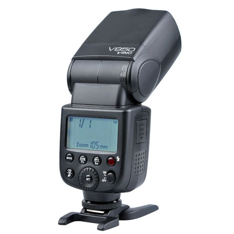 Godox V850 Speedlight w/Перезаряжаемые Li Ion Батарея Speedlite вспышка для цифровой зеркальной