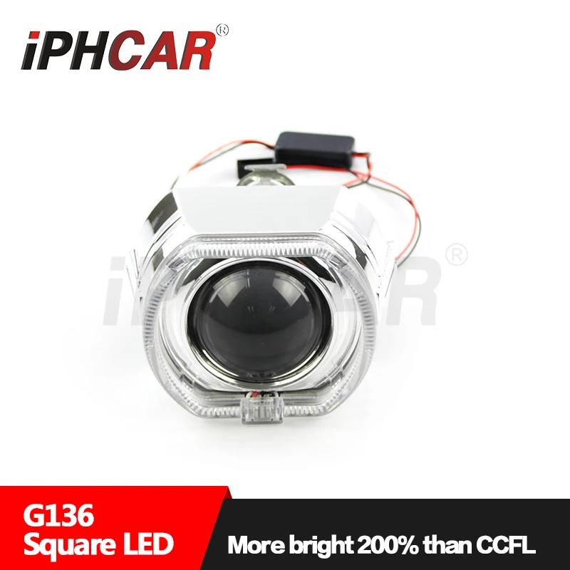Бесплатная доставка автомобильный проектор IPHCAR HID объектив 2 5 дюйма дальний и