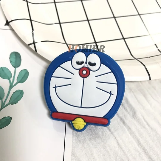 Doraemon2 Универсальный кронштейн-подставка для телефона, расширяющаяся подставка, растягивающийся держатель для телефона, милая мультяшная подставка для iphone 6 7 8 X XS - Цвет: Doraemon2