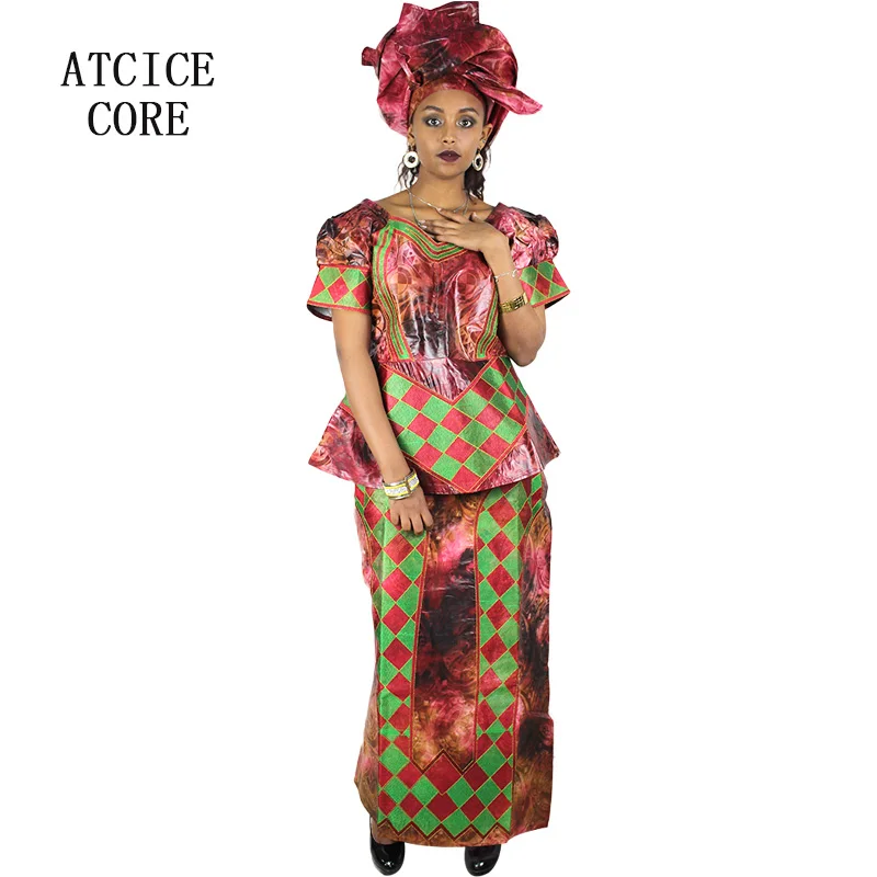 Женское платье с вышивкой в африканском стиле модель DP126|african dresses for women|african dressdesign