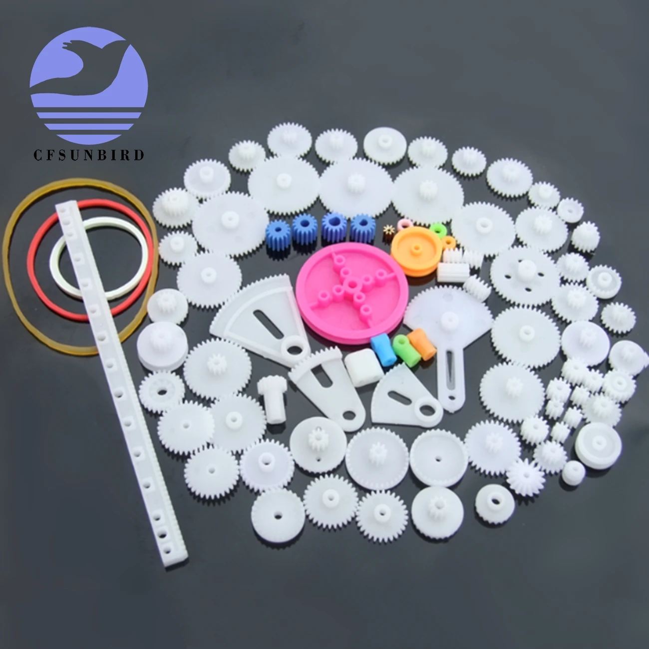85 шт. пластиковая коробка передач набор инструментов DIY игрушка робот корабль RC