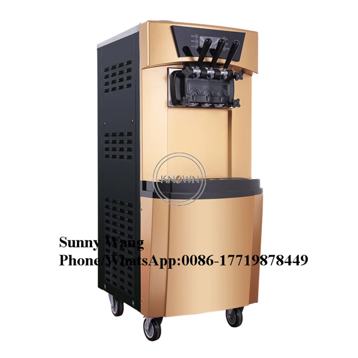 20-30L/h frozen yogurt machine ice cream maker vertical automatic soft for sale | Бытовая техника