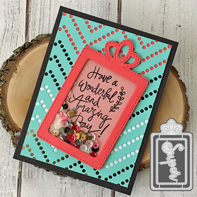 Супер тег Рамка металлические режущие штампы трафареты для скрапбукинга