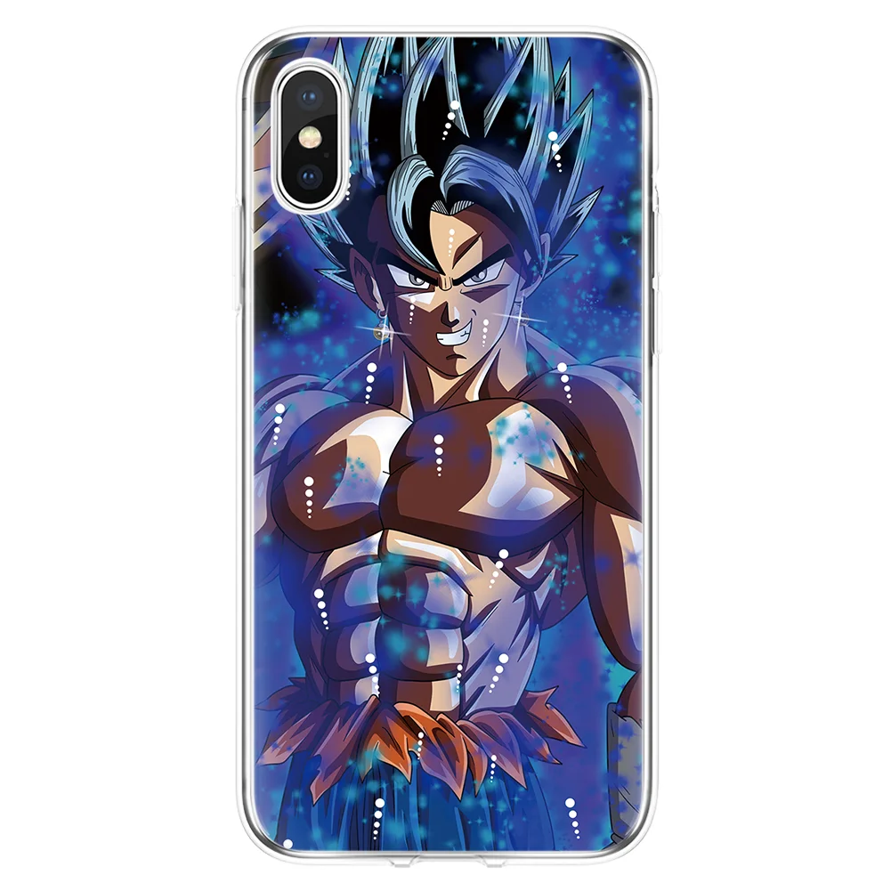 0wjirou Стильная футболка с изображением персонажей видеоигр Dragon Ball; Dragonball z чехол Гоку для iPhone X XS Max XR 6 6S 7 8 плюс 5 5S 5C 4S из термопластичного полиуретана для iPhone 11 Pro MAX чехол - Цвет: 0wjirou