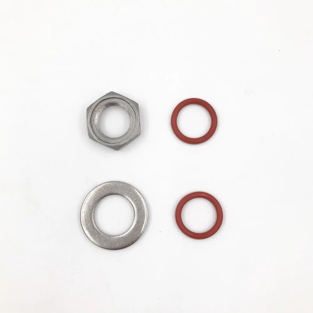 Weldless Bi-metal Thermometer Install Kit 1/2&quot NPT Beer Hardware Homebrew Fitting | Дом и сад
