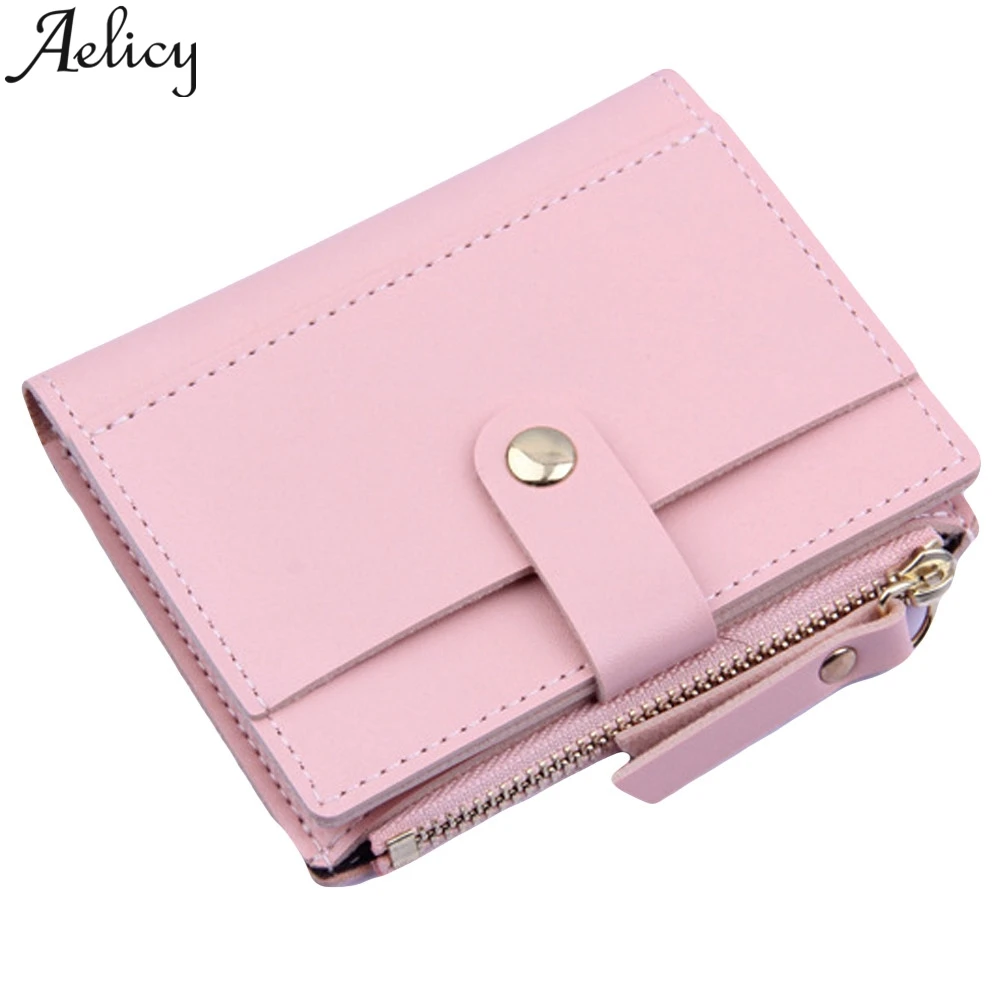 Aelicy Модные женские милые кошельки и сумки карамельных цветов кошелек для