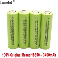 4pcs 2019 new batteries 18650 3400mah 30a inr18650 for samsung 18650 large current rechargeable li ion battery for bicycle