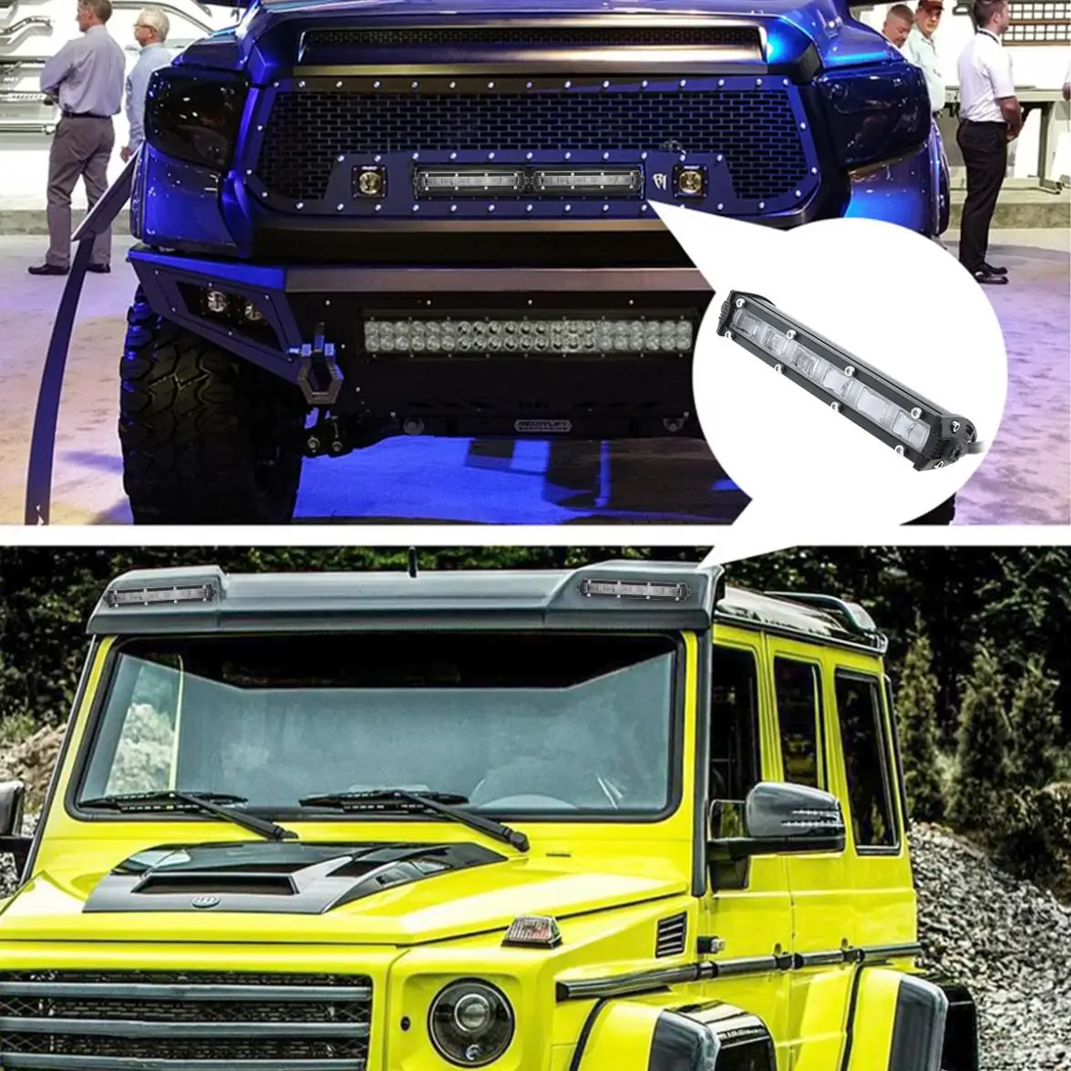 6 дюймов 30 Вт 6000LM 6000K Автомобильный светодиодный рабочий светильник лампа для