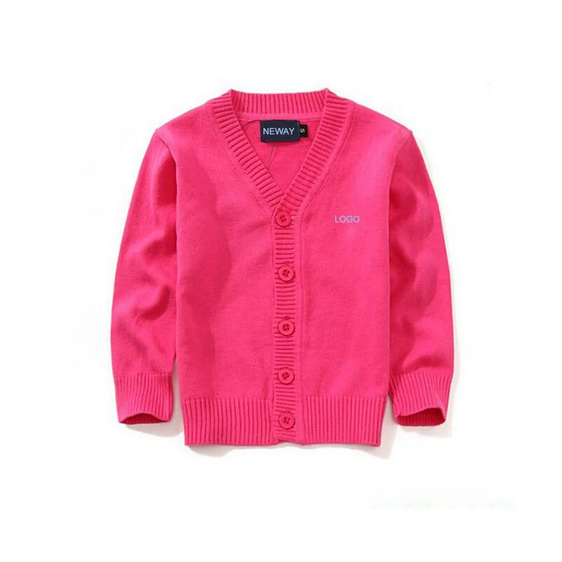 Хлопковый кардиган для маленьких девочек Свитер Топ Детская весенняя одежда