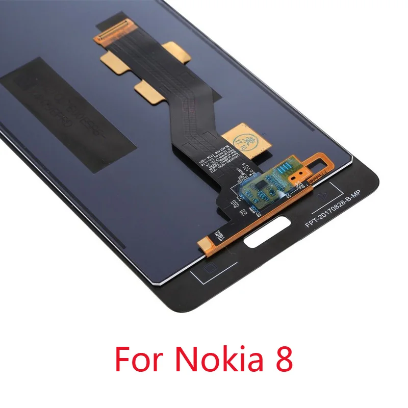 100% оригинал для Nokia 8 N8 ЖК экран и дигитайзер полная сборка с инструментами|Экраны