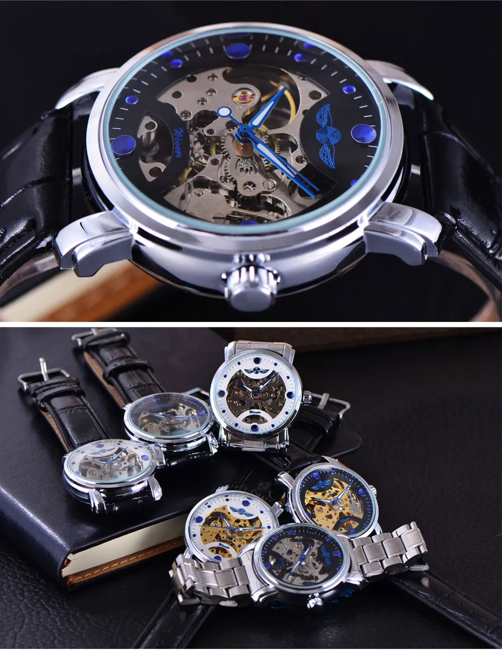 Победитель Топ бренд Роскошные мужские наручные часы военные спортивные