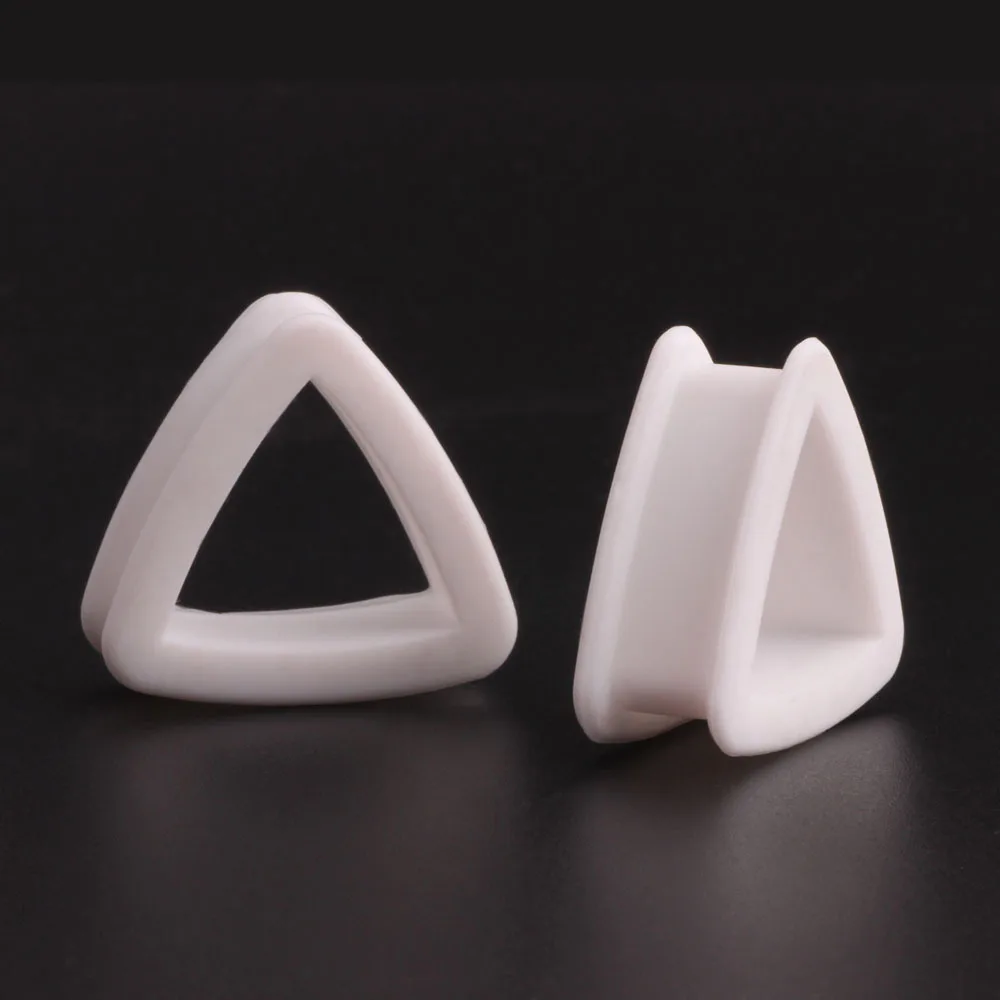 Беруши высококачественный Треугольник тонкий силиконовый гибкий пирсинг для