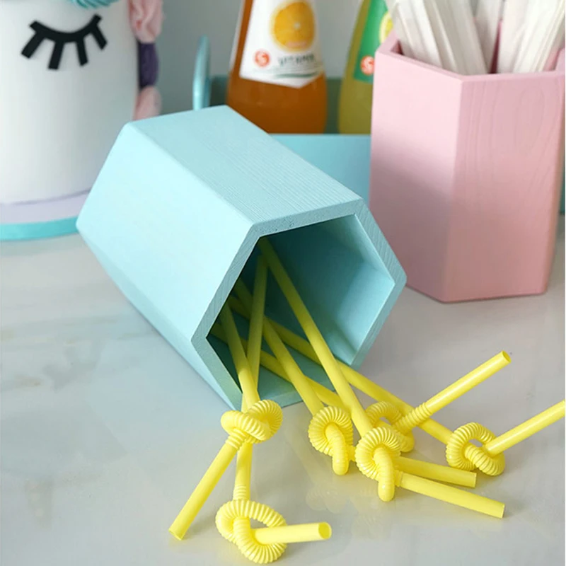 Соломенный держатель для украшения стола кисти макияжа цветы ваза реквизит фона