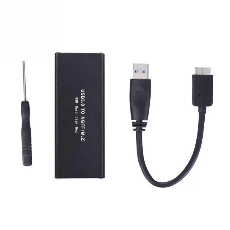 2018 Новинка Лидер продаж USB 3 0 к NGFF M.2 SSD жесткого диска коробка B Ключ адаптер