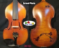 baroque style song brand master inlay maple leaf two cicad 44 violin 9785